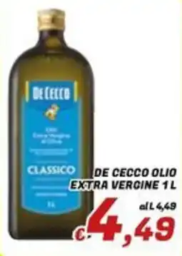 Idromarket De Cecco olio extra vergine offerta