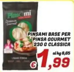 Idromarket Pinsami base per pinsa gourmet classica offerta