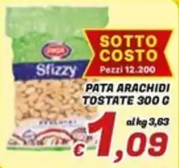 Idromarket Stizzy Pata Arachidi Tostate offerta