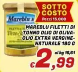 Idromarket Mareblu filetti di tonno olio di oliva offerta