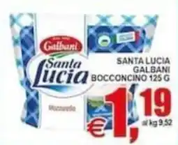 Pewex Santa Lucia Galbani Bocconcino offerta