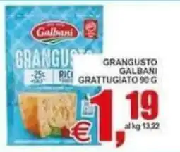 Pewex Grangusto grattugiato Galbani offerta