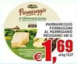 Pewex Parmareggio formaggini al parmigiano reggiano offerta