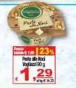 CTS Supermercati Pesto alle Noci Vogliucci offerta