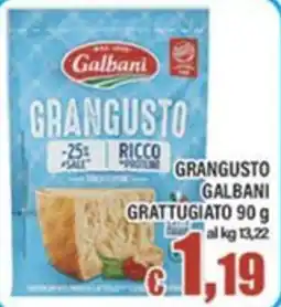 Top Supermercati Grangusto Galbani offerta