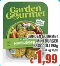 Top Supermercati Garden Gourmet mini burger broccoli offerta