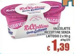 Top Supermercati Ricottine senza lattosio offerta