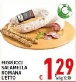Iper Triscount Fiorucci Salamella Romana offerta