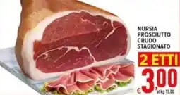 Iper Triscount Nursia Prosciutto Crudo Stagionato offerta