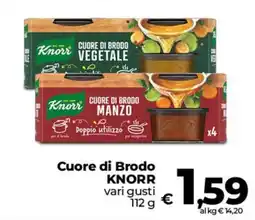 Ipercoop Radenza Cuore di Brodo Knorr offerta