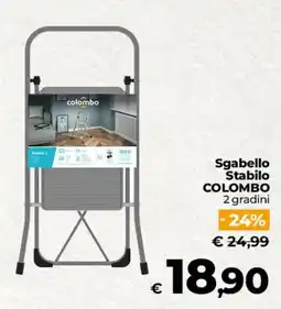 Ipercoop Radenza Sgabello Stabilo COLOMBO offerta