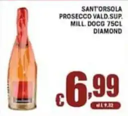 Sacoph Sant'Orsola Prosecco Vald.Sup. Mill. DOCG Diamond offerta