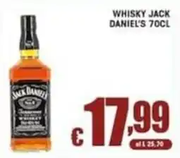 Sacoph Whisky Jack Daniel's offerta