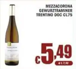Sacoph Mezzacorona Gewurztraminer offerta