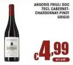 Sacoph Angoris Friuli Doc Cabernet-Chardonnay-Pinot Grigio offerta