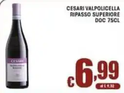 Sacoph Cesari Valpolicella Ripasso Superiore offerta