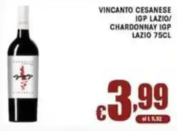Sacoph Vincanto Cesanese offerta