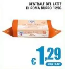 Sacoph Centrale del latte di Roma burro offerta