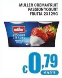 Sacoph Müller Yogurt Cremoso Fragola offerta