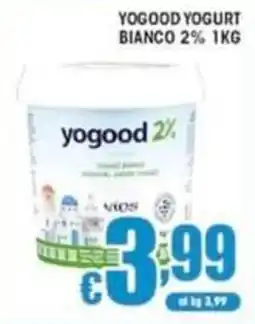 Sacoph Yogood yogurt bianco 2% offerta