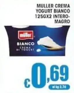 Sacoph Müller crema bianco offerta