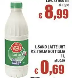 Top Supermercati Latte UHT L.Sano offerta