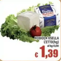 Top Supermercati Robiola Osella offerta