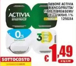 Sacoph Danone Activia offerta