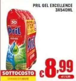Sacoph Pril gel excellence offerta