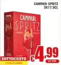 Sacoph Campari Spritz offerta