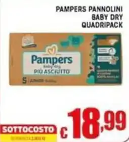 Sacoph Pampers pannolini baby dry offerta