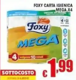 Sacoph Foxy carta igienica mega offerta