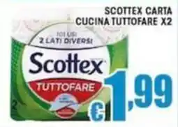 Sacoph Scottex carta cucina tuttوفare offerta
