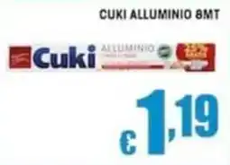 Sacoph Cuki alluminio offerta