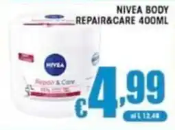 Sacoph Nivea body repair & care offerta