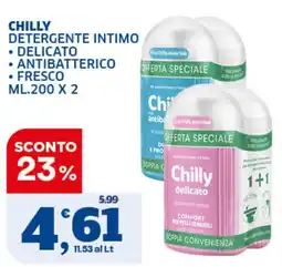Ok Sigma Chilly detergente intimo delicato offerta