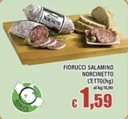 Top Supermercati Fiorucci Salamino Norcinetto offerta