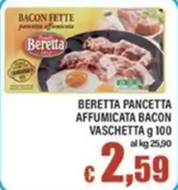Top Supermercati Beretta pancetta affumicata bacon offerta