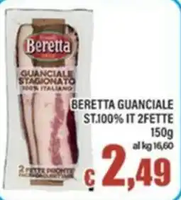 Top Supermercati Beretta guanciale stagionato offerta
