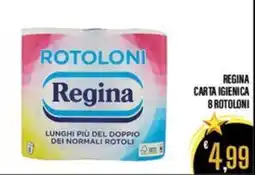 Supermercati EffePiù Rotoloni Regina offerta