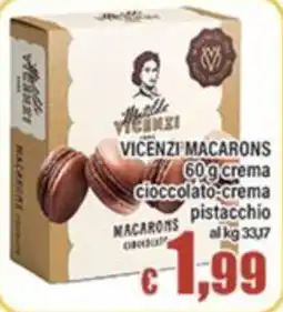 Top Supermercati Vicenzi macarons offerta