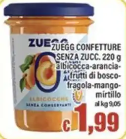 Top Supermercati Zuegg confettura albicocche offerta