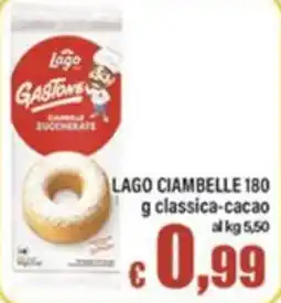Top Supermercati Lago ciambelle classiche-cacao offerta