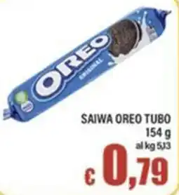 Top Supermercati Saiwa Oreo tubo offerta