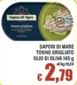 Top Supermercati Sapori di Mare Tonno grigliato offerta