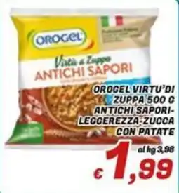 Idromarket Orogel virtù di zuppa antichi sapori legoerezza zucca con patate offerta