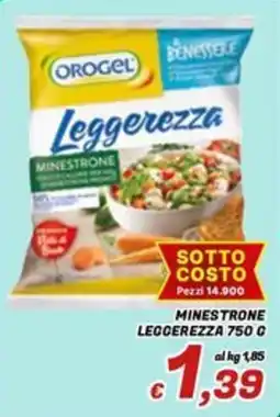 Idromarket Orogel Leggerezza Minestrone offerta