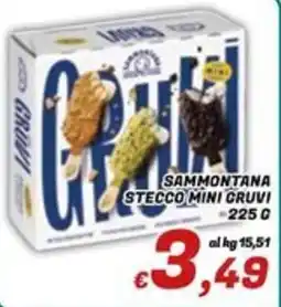 Idromarket Sammontana stecco mini gruvi offerta