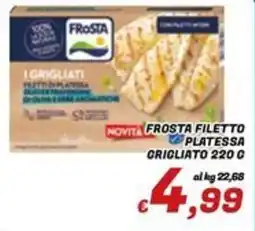 Idromarket Frosta filetto platessa crigliato offerta