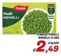 Idromarket Findus Piselli Novelli offerta